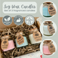 Gloriously Fragranced Soy Wax Candle Set