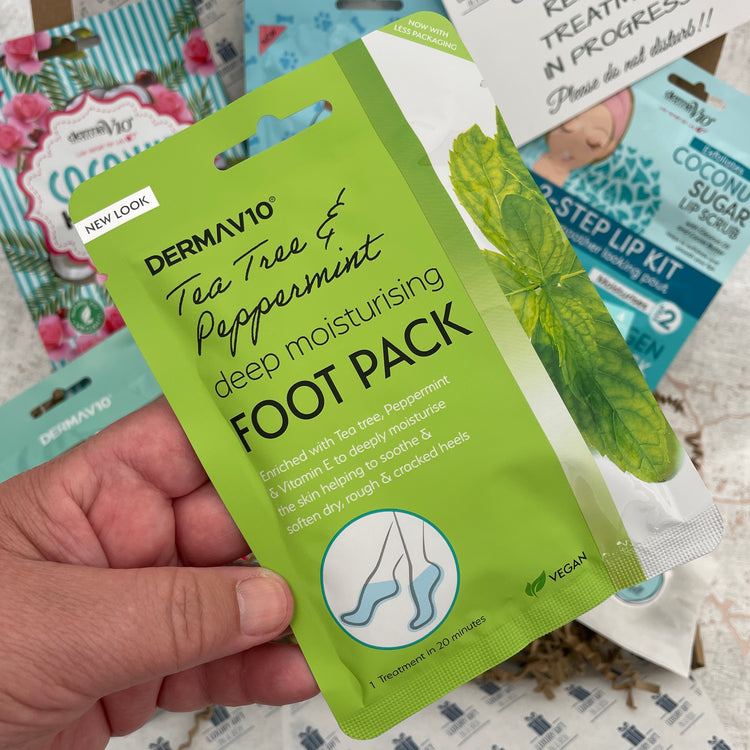 Tea Tree and Peppermint Foot Pack