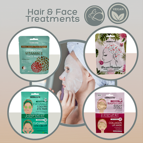 Face, Feet, Hand & Hair Treatments Pamper Box