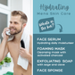 Mens Hydrating Face Serum Skincare Gift Box