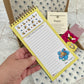 Busy Bees Magnetic Notepad