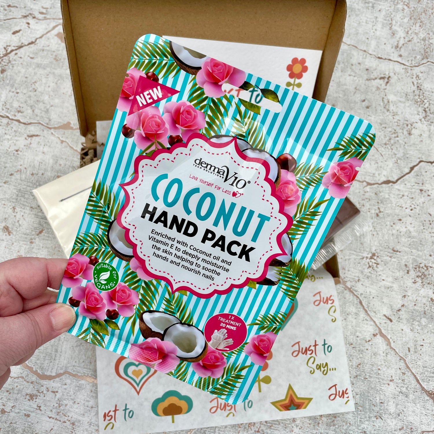 Coconut Hand Pack with Vitamin E