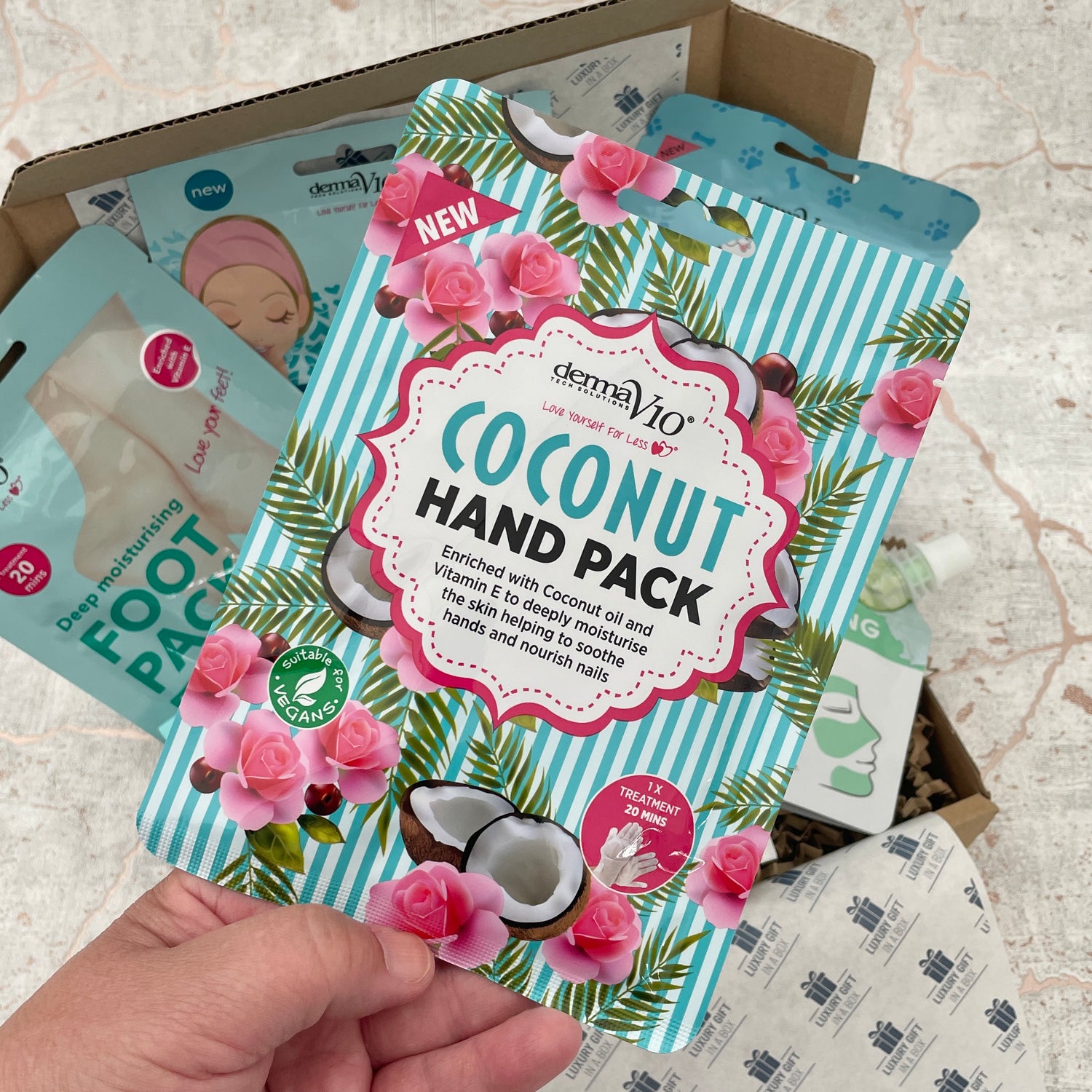 Coconut Hand Pack with Vitamin E