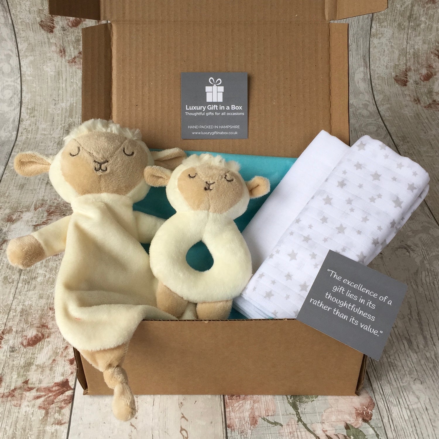 Welcome Baby Baa-Baa Gift Box